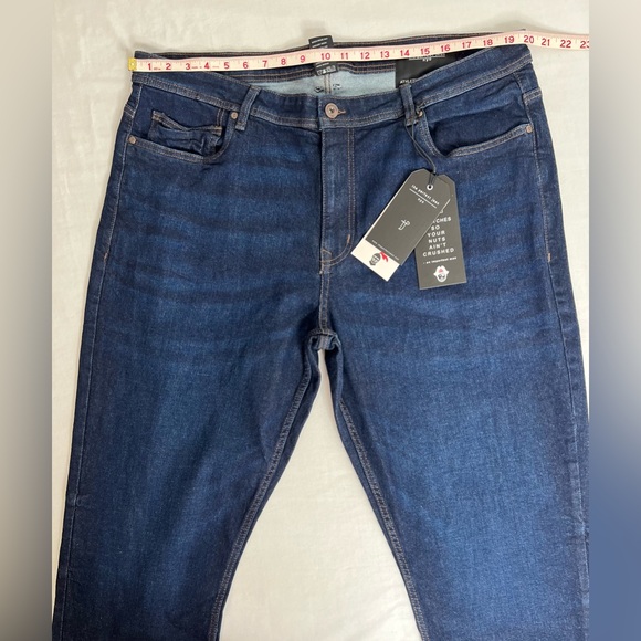 NYC The Perfect Jean Men’s Athletic Fit Mariner - Dark Blue Size 40 X 30 NEW - Picture 5 of 9